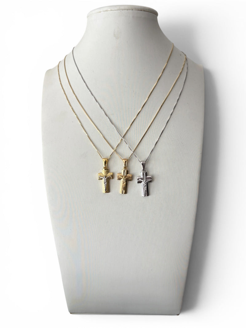 Collanina con crocifisso in Argento 925