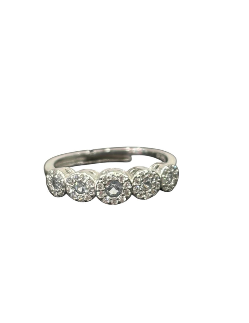 Anello zirconato in Argento 925