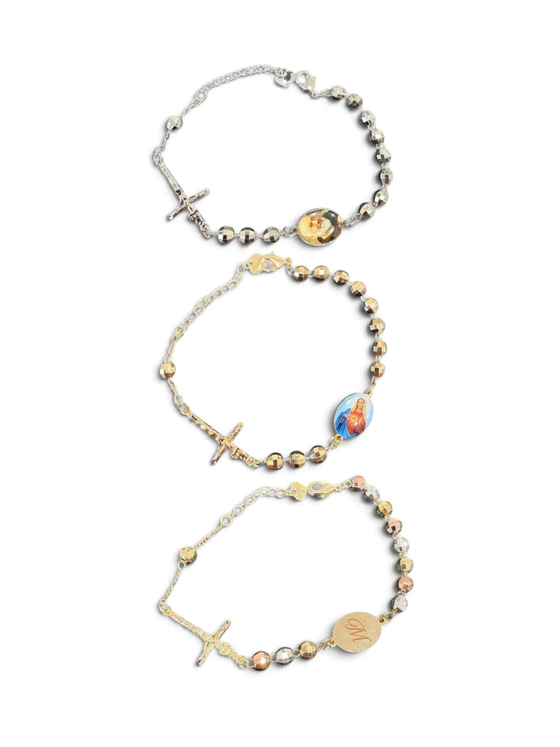 Bracciale rosario personalizzabile