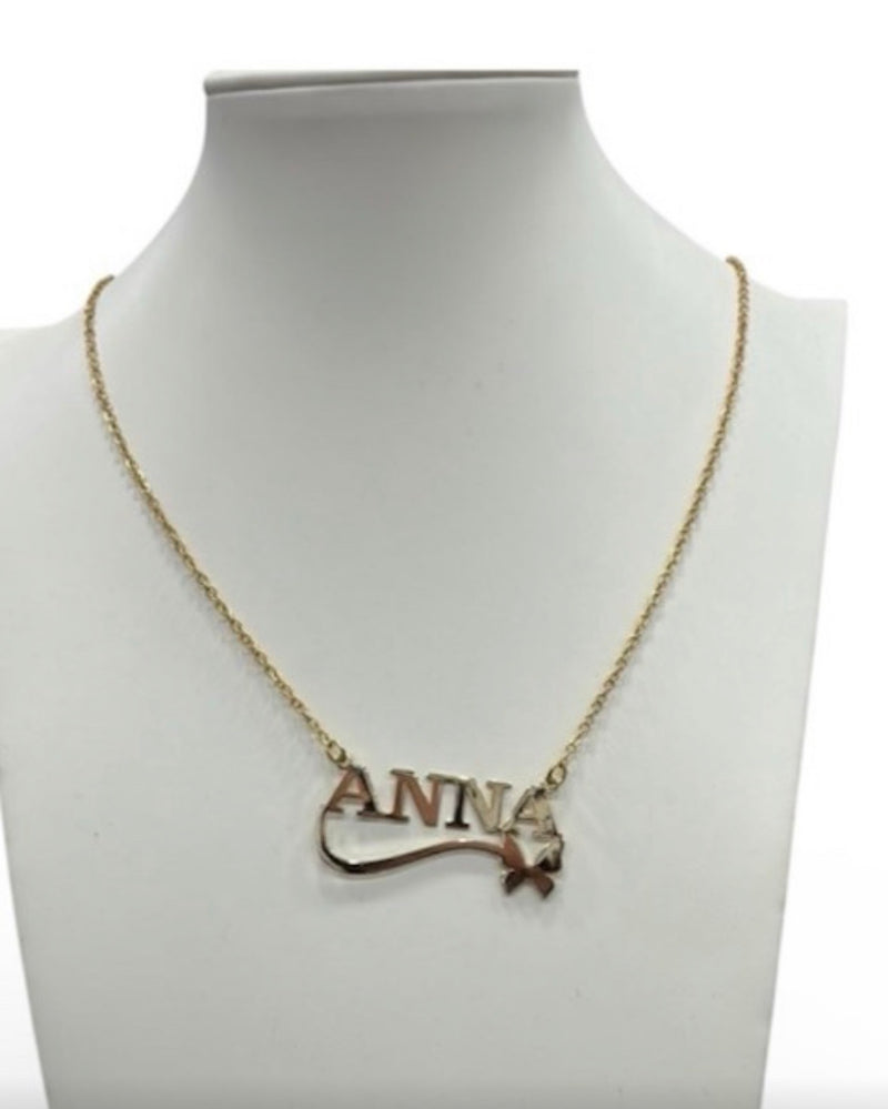 Collana con nome personalizzabile