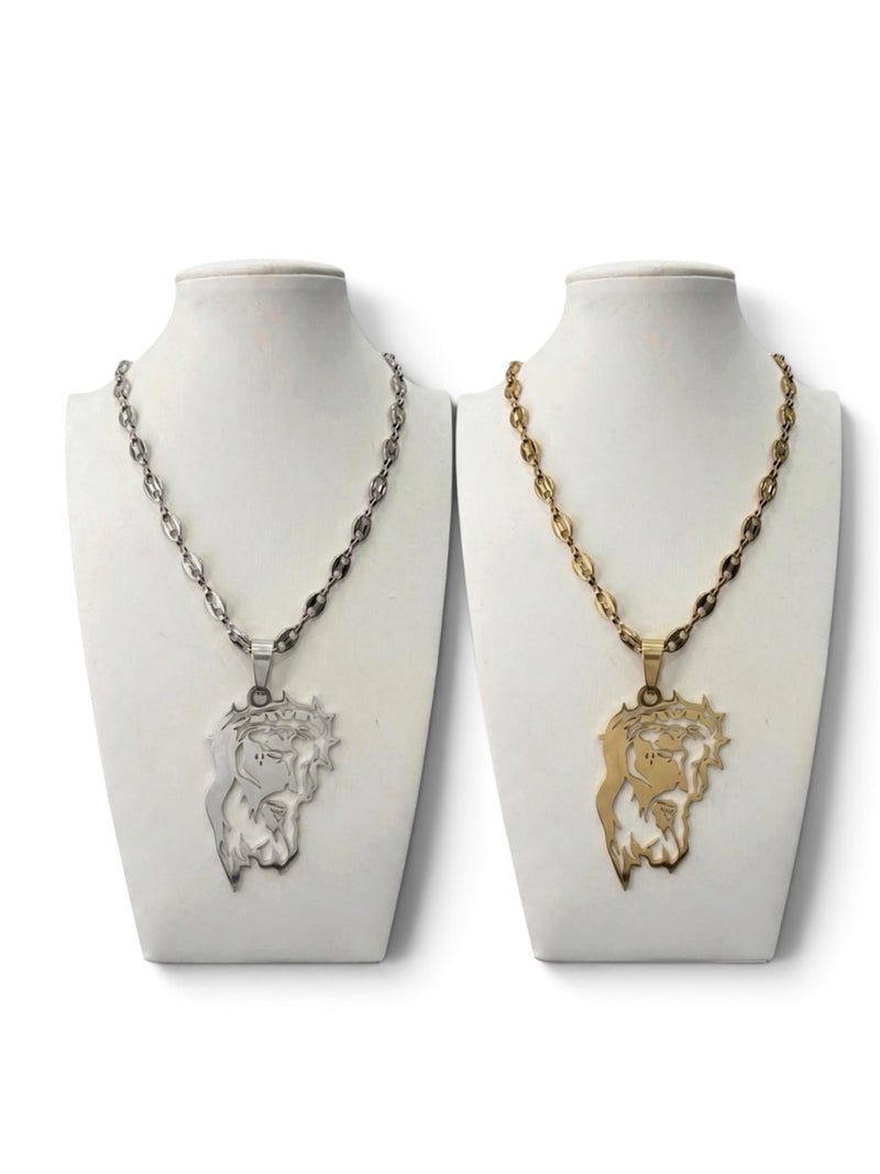 Collana maglia marina Fede Viva