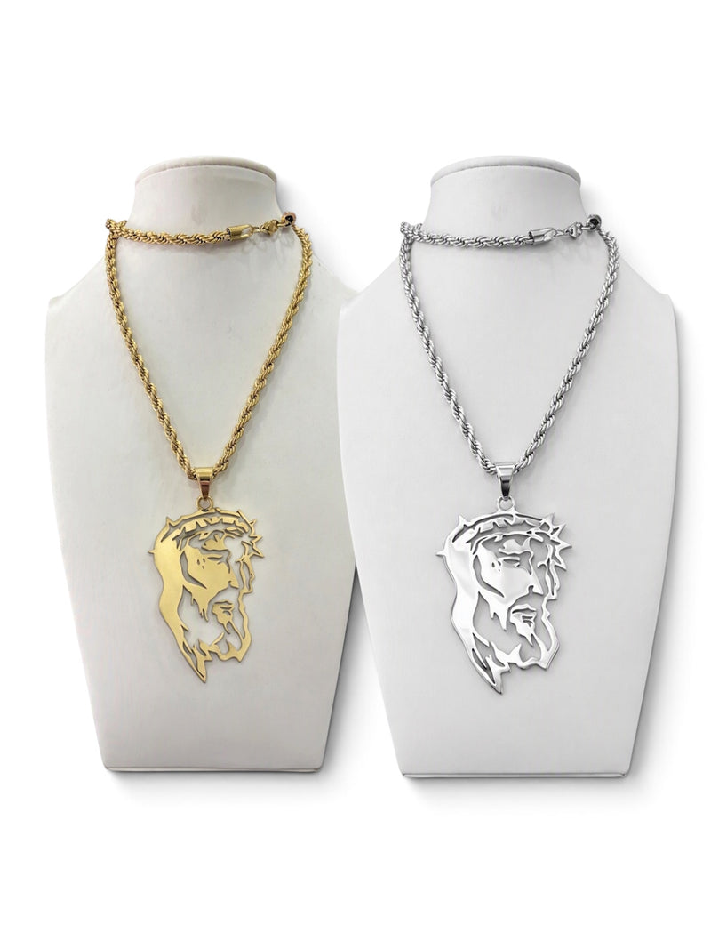 Collana maglia fune Fede Viva